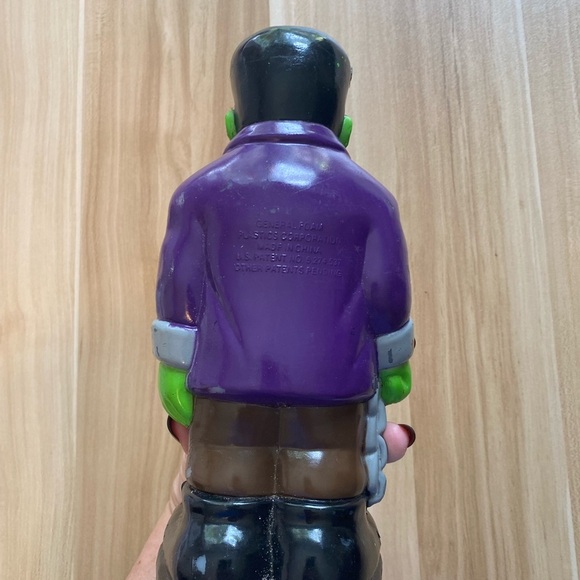 Rare Vintage Small Frankenstein Halloween Blow Mold Pathway Light Cover Plastic - Picture 3 of 9